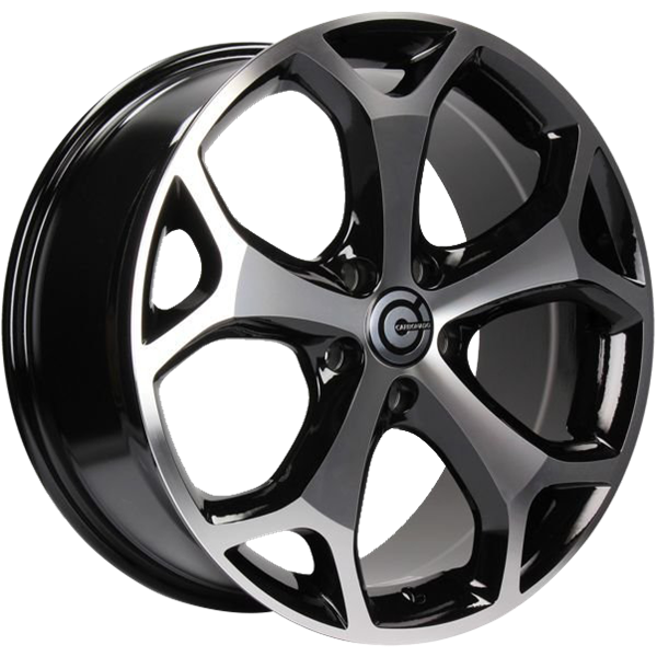 Carbonado Las Vegas Black Polished 8,00x18 5x108,00 ET50,00