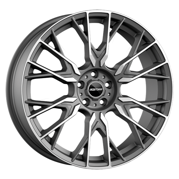 GMP Italia FENDER Matt Anthracite Diamond 8,00x19 5x112,00 ET30,00