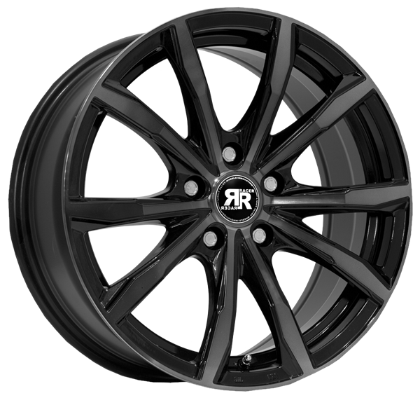 Racer FUSION Black Machined 6,50x15 4x108,00 ET25,00