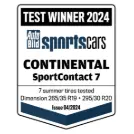 Continental SportContact 7 225/40 R18 92 Y XL, ZR, FR - Photo thumbnail 4