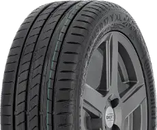 Close-up of the tread Continental PremiumContact 7